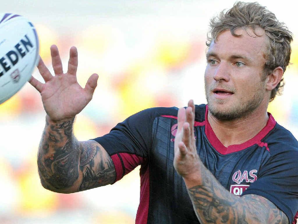TIME ON HIS SIDE: Sunshine Coast export Jake Friend trains last Saturday with Queensland’s Emerging Origin Squad. TIME ON HIS SIDE: Sunshine Coast export Jake Friend trains last Saturday with Queensland’s Emerging Origin Squad.